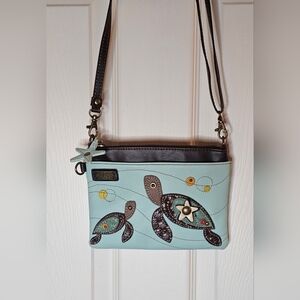 Chala Sea Turtle Mini Crossbody Phone Purse Convertible Bag